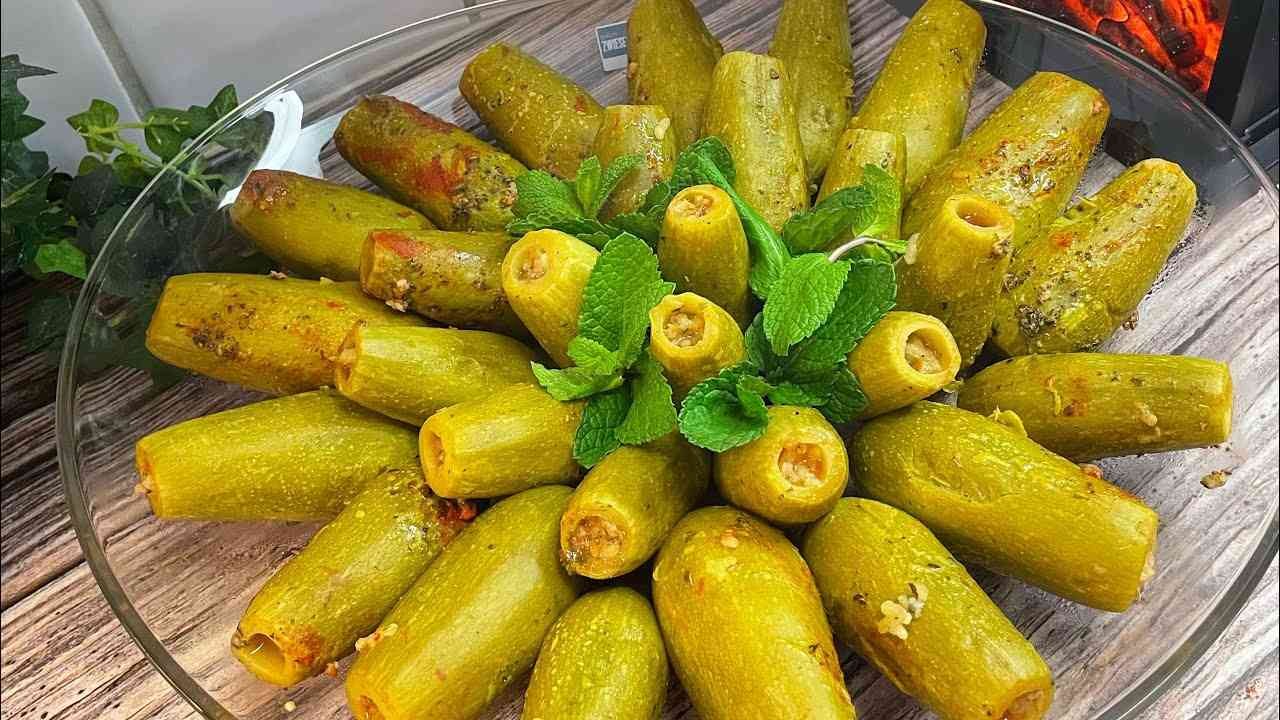 كوسا محشي خفيف وصحي بسعرات حرارية أقل